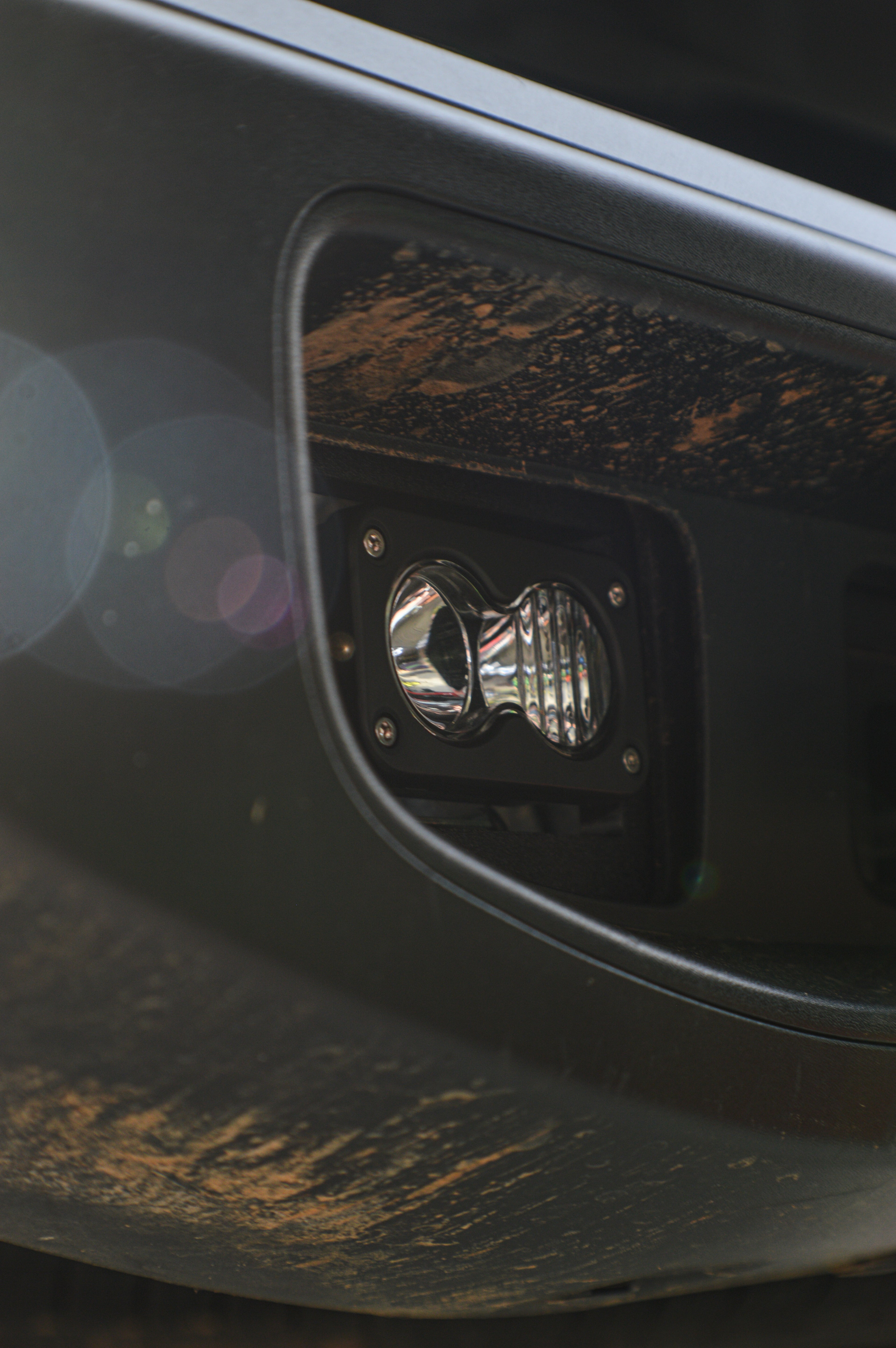 Jeep Gladiator bumper brackets with lights