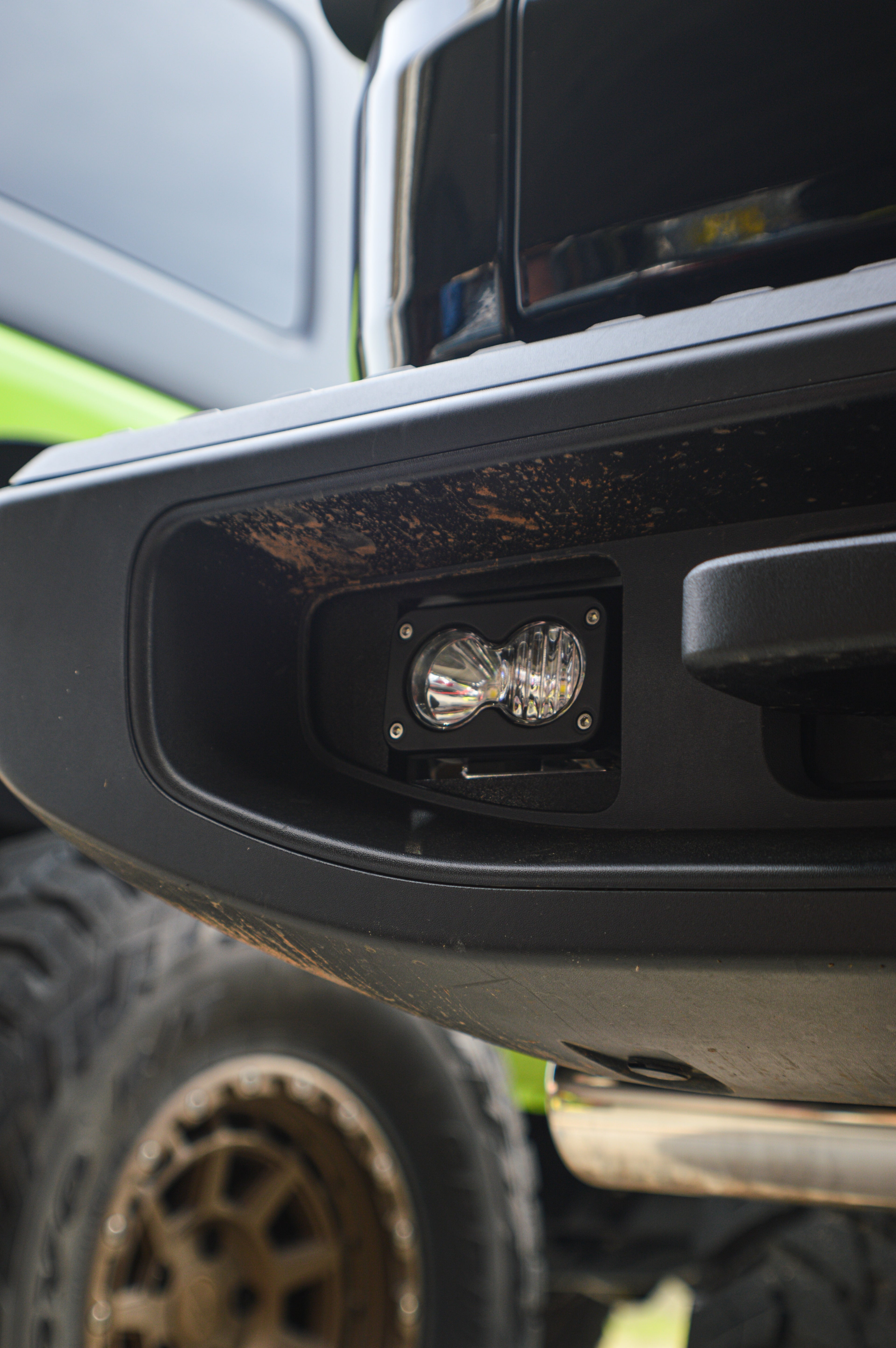Jeep Gladiator bumper brackets with lights